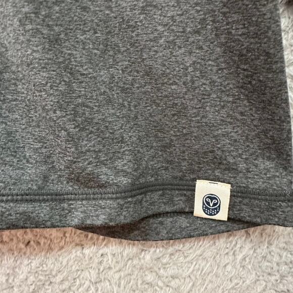 Marine Layer Men's Large Gray Pullover 1/4 Zip Samsara Company‎ Logo Soft - Picture 3 of 8